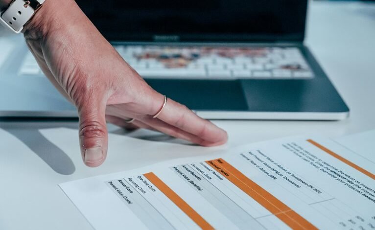 investment dashboard numbers listed